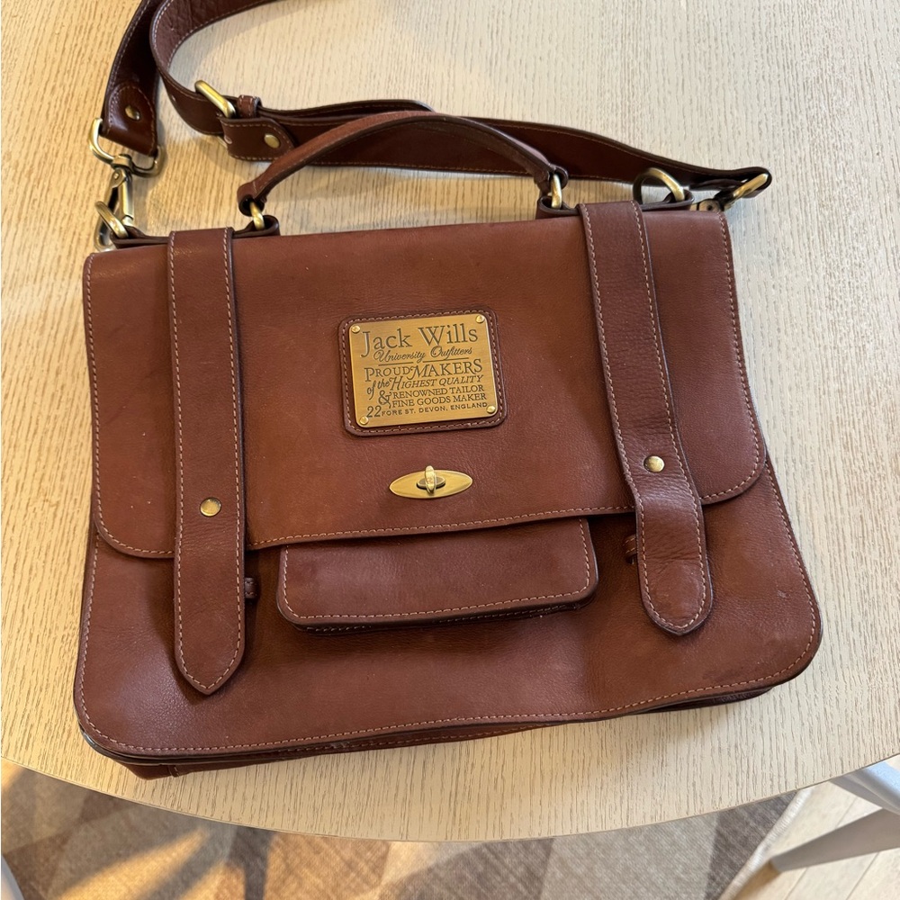 Jack Wills Leather Bag